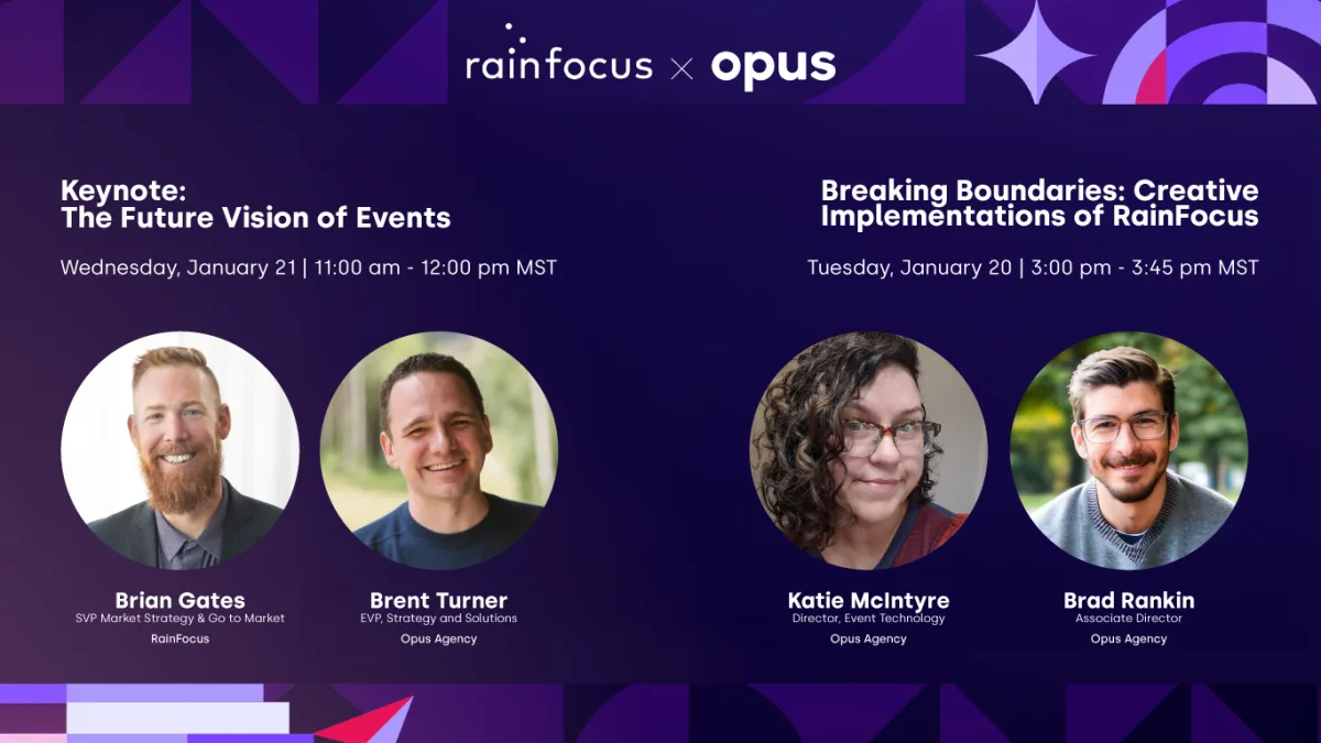 Taking the Stage at RainFocus INSIGHT 2026 | Brent Turner